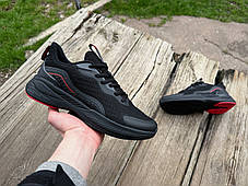 Чоловічі кросівки BaaS Running Black Red чорні з червоним, фото 4