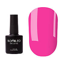 KOMILFO KALEIDOSCOPIC BASE No005 (МалІНОВИЙ, НЕОН), 8 МЛ