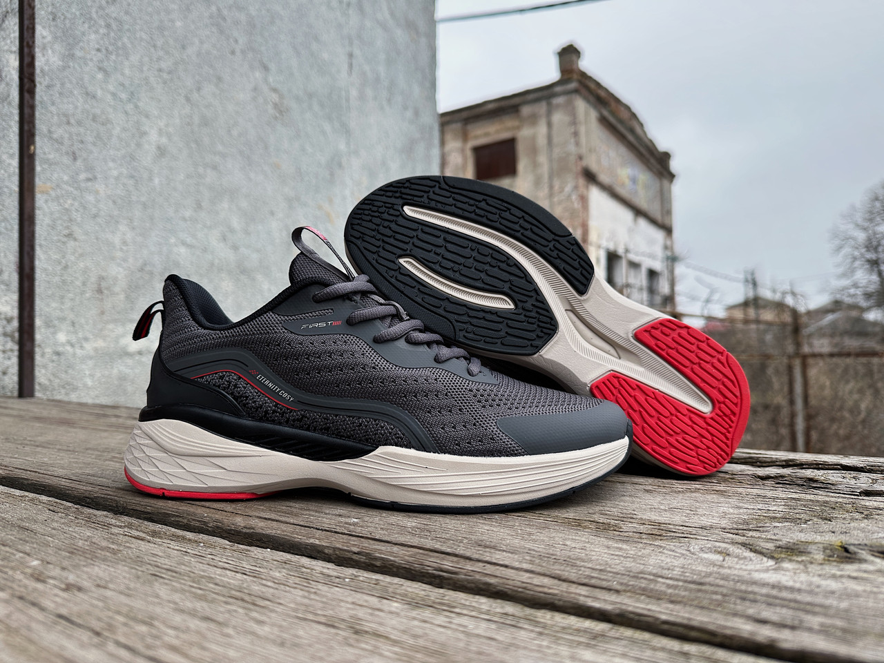 Чоловічі кросівки BaaS Running Grey сірі