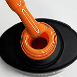 KOMILFO KALEIDOSCOPIC BASE №009 (ТЕМНО-ПОМАРАНЧЕВИЙ, НЕОН), 8 МЛ, фото 2