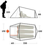 Намет тримісний Ferrino Sling 3 Blue (91036NBB), фото 3