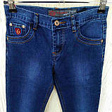 Джинси підліткові зі змійками на задніх кишенях ДШ, фото 2