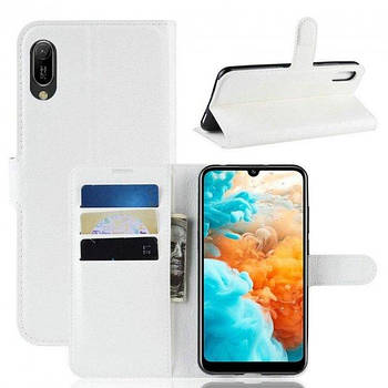 Чохол-книжка Litchie Wallet для Huawei Y6 Pro 2019 White