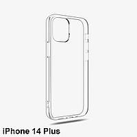 Накладка силиконовая HOCO Light series TPU iPhone 14 Plus, чехол на айфон прозрачный