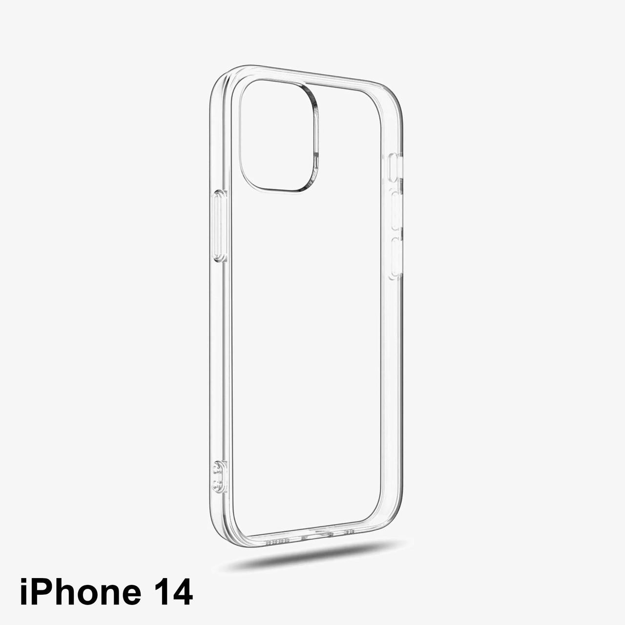 Накладка силіконова HOCO Light series TPU iPhone 14, чохол на прозорий айфон