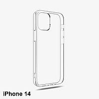 Накладка силиконовая HOCO Light series TPU iPhone 14, чехол на айфон прозрачный