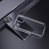 Накладка силіконова HOCO Light series TPU iPhone 13 6.1, чохол на айфон прозорий, фото 2
