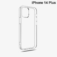 Накладка силиконовая HOCO "Light series TPU" iPhone 14 Plus, чехол на айфон прозрачный