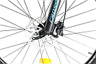 Велосипед гірський Crosser LAVA 29" 18 рама 21s SHIMANO+Hydra Cиній, фото 5