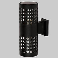 Современный уличный черный светильник под сменную лампочку (923-LYH01-2 BK)