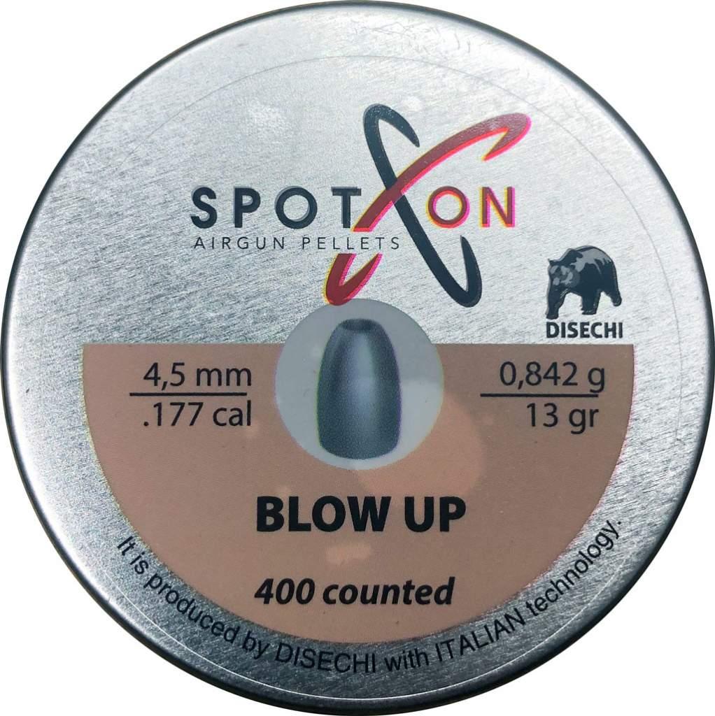 Кулі для пневматики Spoton Blow Up 0.842 г (400 шт) 4.5 мм, фото 1