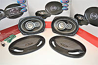 Автоакустика Pioneer SP-6942 автомобильные 3-х полосные овалы 6*9" динамики в машину в полку 1000 ват колонки