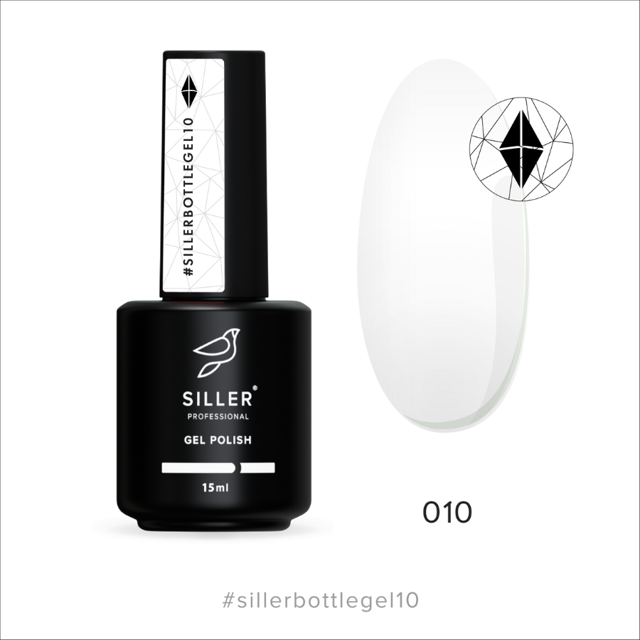Гель для ногтей Siller Bottle Gel №10, 15 мл, фото 1