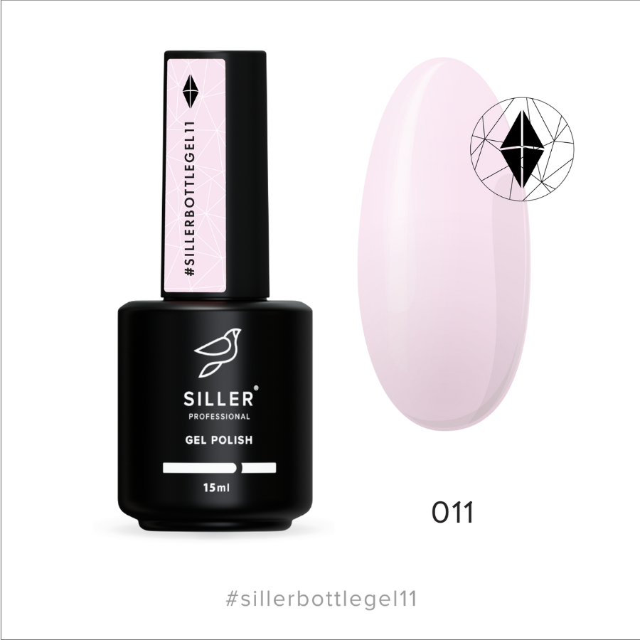 Гель для ногтей Siller Bottle Gel №11, 15 мл, фото 1