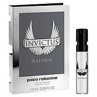 Paco Rabanne Invictus Platinum Парфюмированная вода (пробник) 1.5ml (3349668604562)