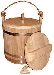 ВІДРА ДУБОВНІ ДЛЯ СОЛЕНЬ