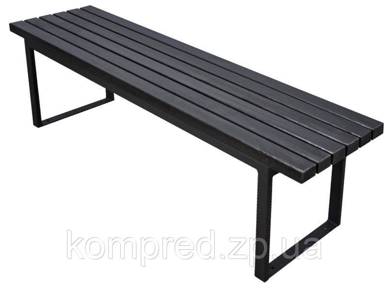 Лавка без спинки металева Kompred OL663