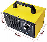 Побутовий озонатор повітря (очищувач) 60 000 мг/год озонатор + таймер (Польща), фото 4