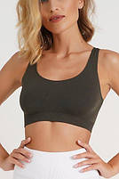 Топ на широких бретелях безшовний Giulia Tank Top різні кольори розміри S/M L/XL, фото 8