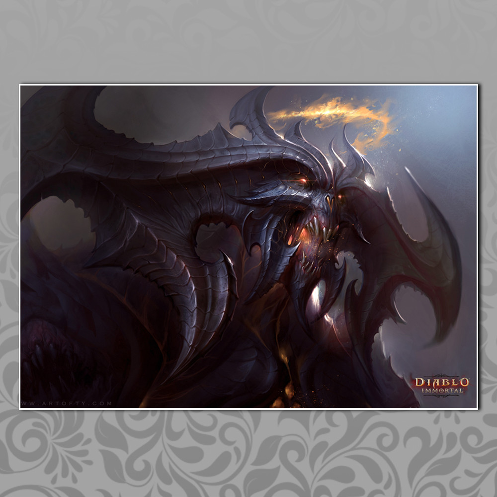 Плакат A4 Diablo 067