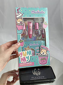 Дитячий набір косметики Martinelia Yummy дитячий лак, блиск для губ