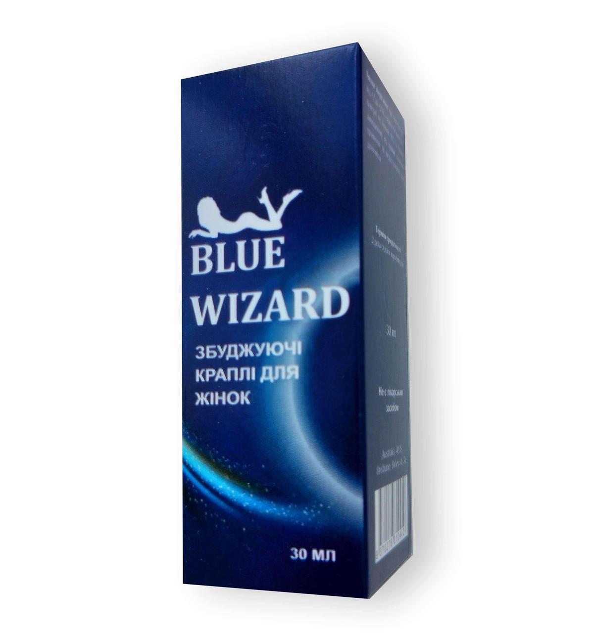 Blue Wizard - Збуджуючі краплі для жінок (Блу Візард) buuba