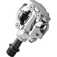 Контактные педали Shimano PD-M540 + шипы Shimano SM-SH51, серебристый Оригинал