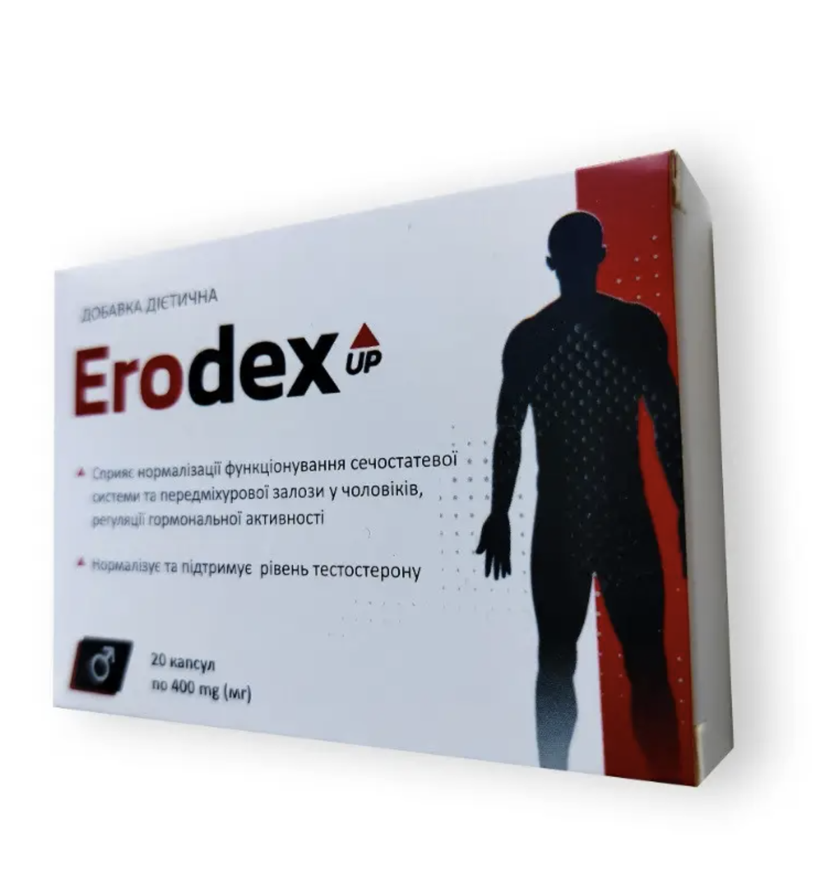 Erodex UP - Капсули для нормалізації чоловічої сечостатевої системи (Еродекс Ап) greenpharm, фото 1