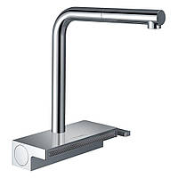 Смеситель для кухни с выдвижным изливом HANSGROHE FRANCO 73830000