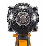 Акумуляторний ударний гайковерт 2Ah 20V (валіза) PM-AKU-20V-2AT Powermat PM0681, фото 6