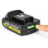 Акумуляторний ударний гайковерт 2Ah 20V (валіза) PM-AKU-20V-2A Powermat PM0678, фото 9