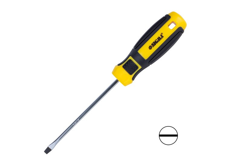 Викрутка шліцьова, плоска, SL 4.0×100мм CrV Mega SIGMA 4009181