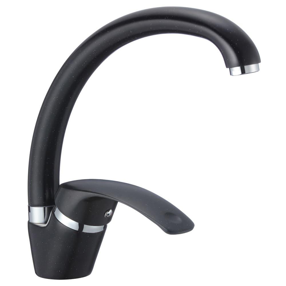 Змішувач для кухні RJ BARON RBZ014-8B, чорний - фото 1 - id-p1808455668