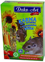 Корм для гризунів DAKO-ART 500г MIKA корм для мишей та щурів