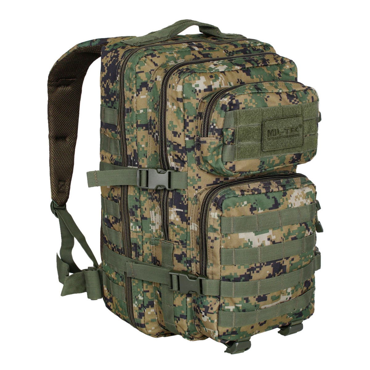Штурмовий тактичний рюкзак Mil-Tec Assault L Digital Woodland Marpat 36 л. 14002271