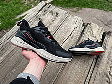 Чоловічі кросівки BaaS Running Black чорні, фото 4