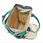 Сумка-рюкзак для мам (Колір Голубий), фото 4