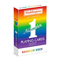 Гральні карти WADDINGTONS No.1 Rainbow deck