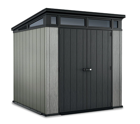Садовий будиночок пластиковий Keter Aristan 7x7 brownish grey/anthracite, фото 1