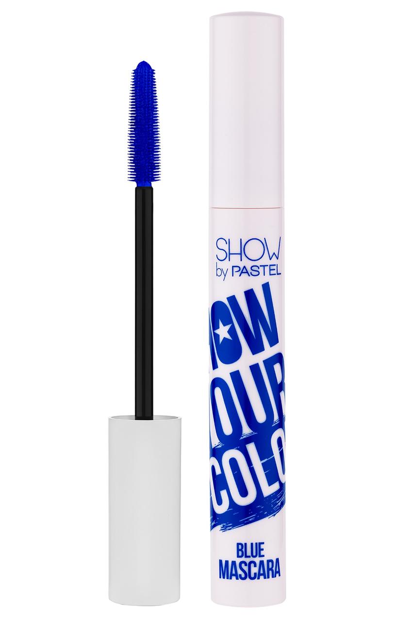 Синя туш для вій "SHOW YOUR COLOR MASCARA BLUE 11" Pastel 9 мл