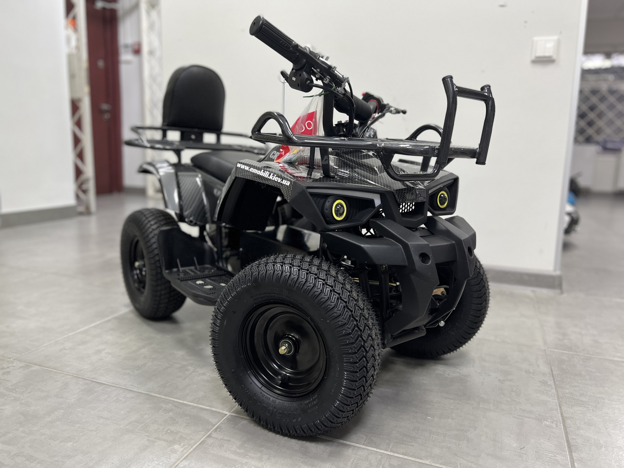 Електроквадроцикл Crafter Titan 36V 800W, зарядка мобільного, LED передні фари