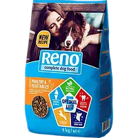 Сухой корм для собак RENO Optimal Life 5 (говядина с овощами) 8 кг