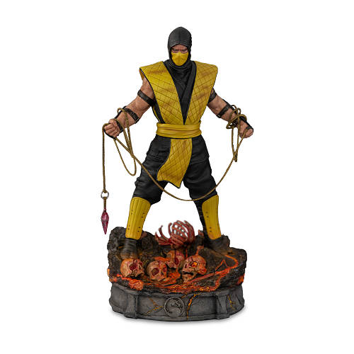Купить Статуетка MORTAL KOMBAT 11 Scorpion Statue Art Scale 1/10, цена