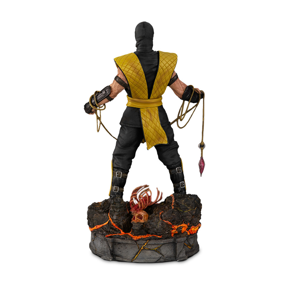 Scorpion statue cheap mortal kombat