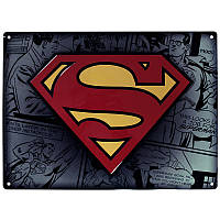 Табличка металева DC COMICS Superman (Супермен) 28х38 см