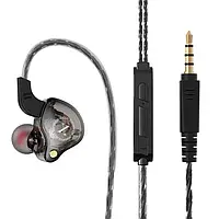 Навушники провідні гарнітура X2 Hifi,mini jack 3.5mm, мікрофон Black