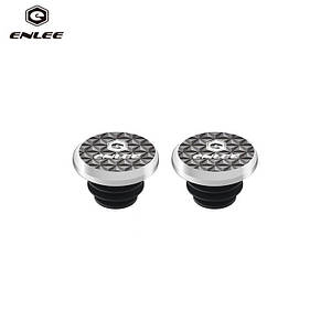 Заглушки керма Enlee BD-20 Aluminium End Plugs (баренди) Стиль B