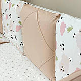 Дитячий постільний комплект Happy Night овечка пудра, фото 3