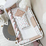 Дитячий постільний комплект Happy Night овечка пудра, фото 8