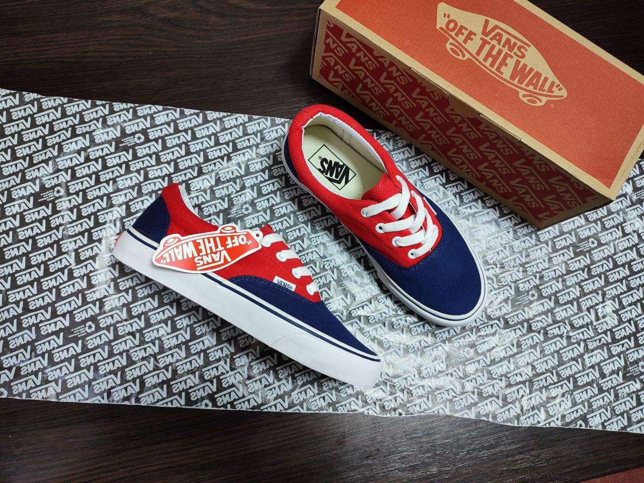 Ванси Navy / RED / Blue текстильні Vans Authentic весна літо унісекс